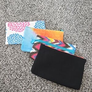 ipsy Colorful Cosmetic Bags Set